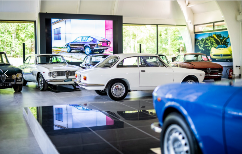 Espace Exposition Showroom Voiture Vintage Auxerre | Domaine de Roncemay | Hotel Séminaire Auxerre